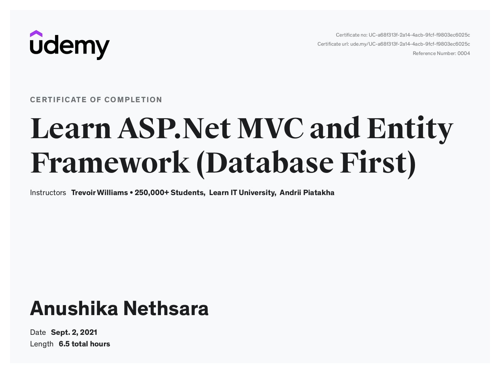 ASP.NET Core - Cross-Platform Development